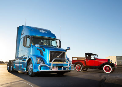 1931 Ford Model A with 2016 Volvo VNL670